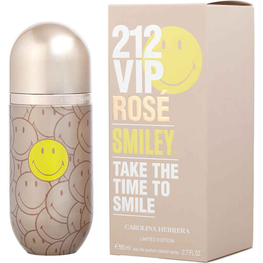 212 VIP Rose SMILEY Limited Edition 80ml - Perfume Hut