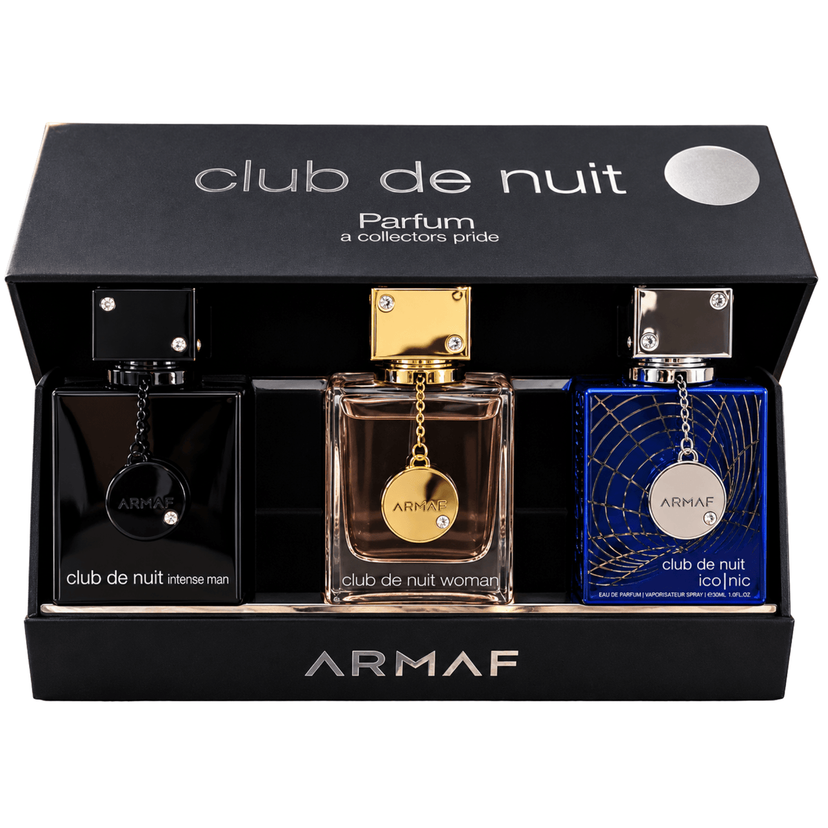 Armaf Club De Nuit Intense Man / Woman / Iconic Set (3×30ml) - Serene Scent South Africa