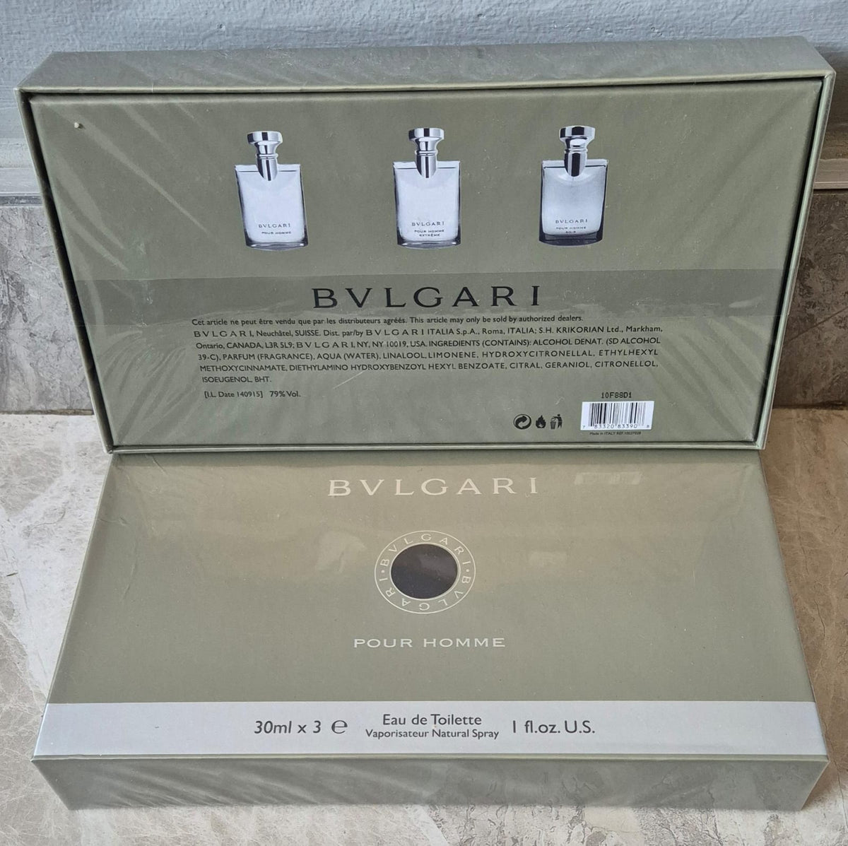 Bvlgari Pour Homme Set (3 x 30ml) - Serene Scent South Africa
