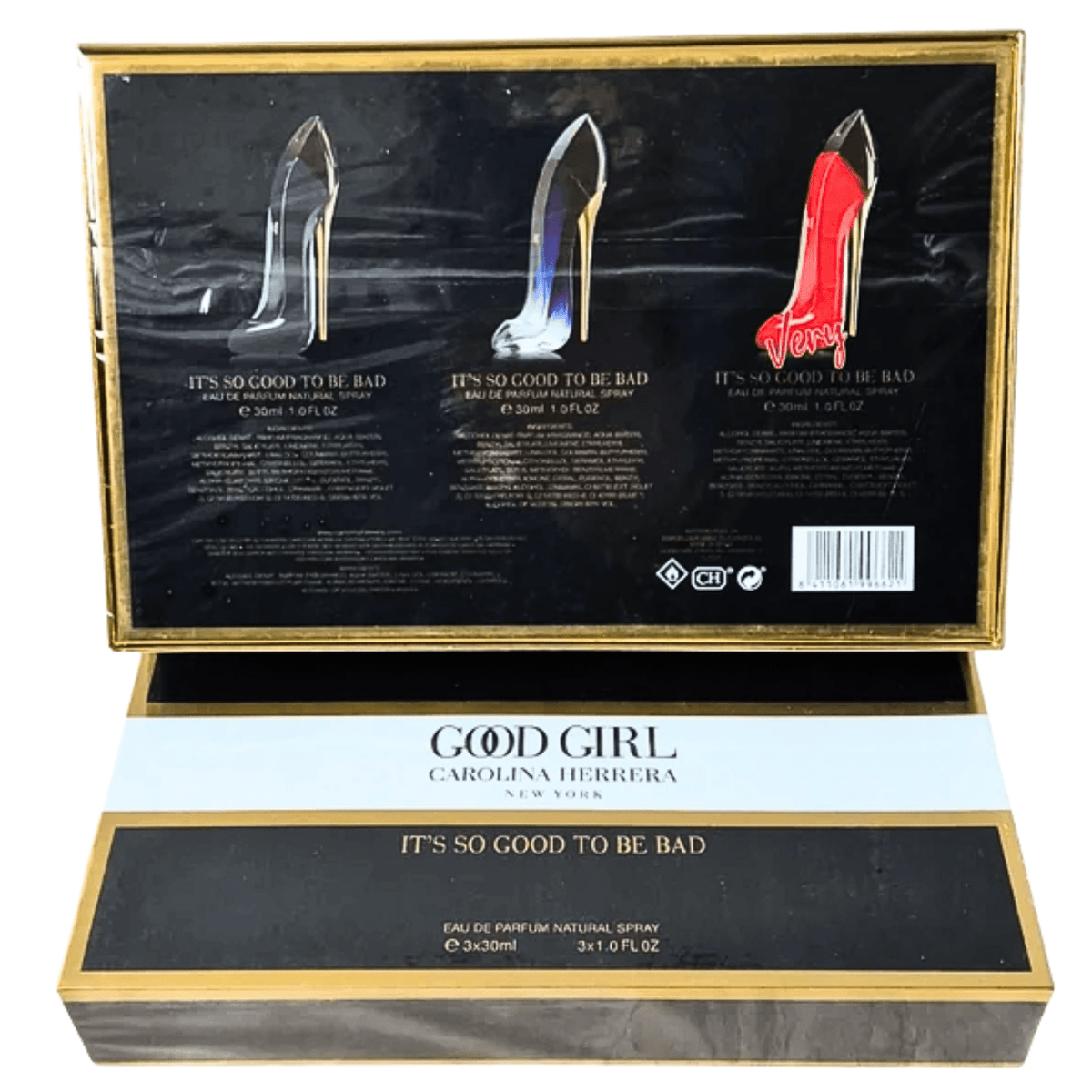 Carolina Herrera Good Girl Black/Legere/Very Set (3x30ml) - Serene Scent South Africa
