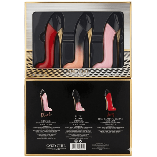 Carolina Herrera Good Girl Blush/Blush Elixir/Very Set (3x30ml) - Serene Scent South Africa