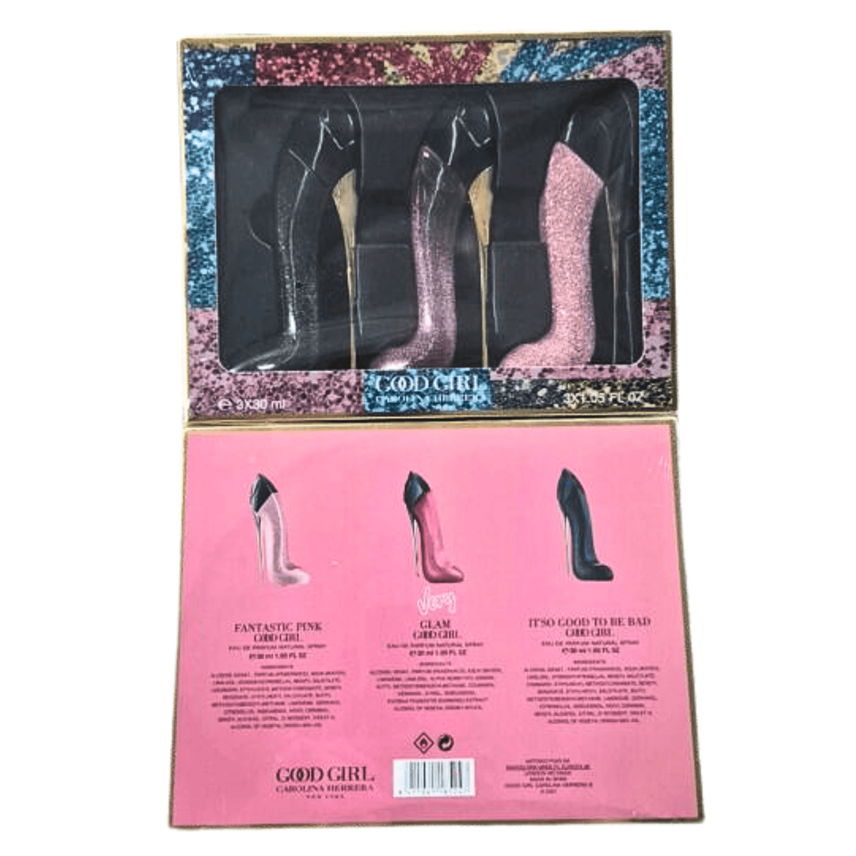 Carolina Herrera Good Girl Glitter Blue/Fantastic Pink/Very Glam Set (3x30ml) - Serene Scent South Africa