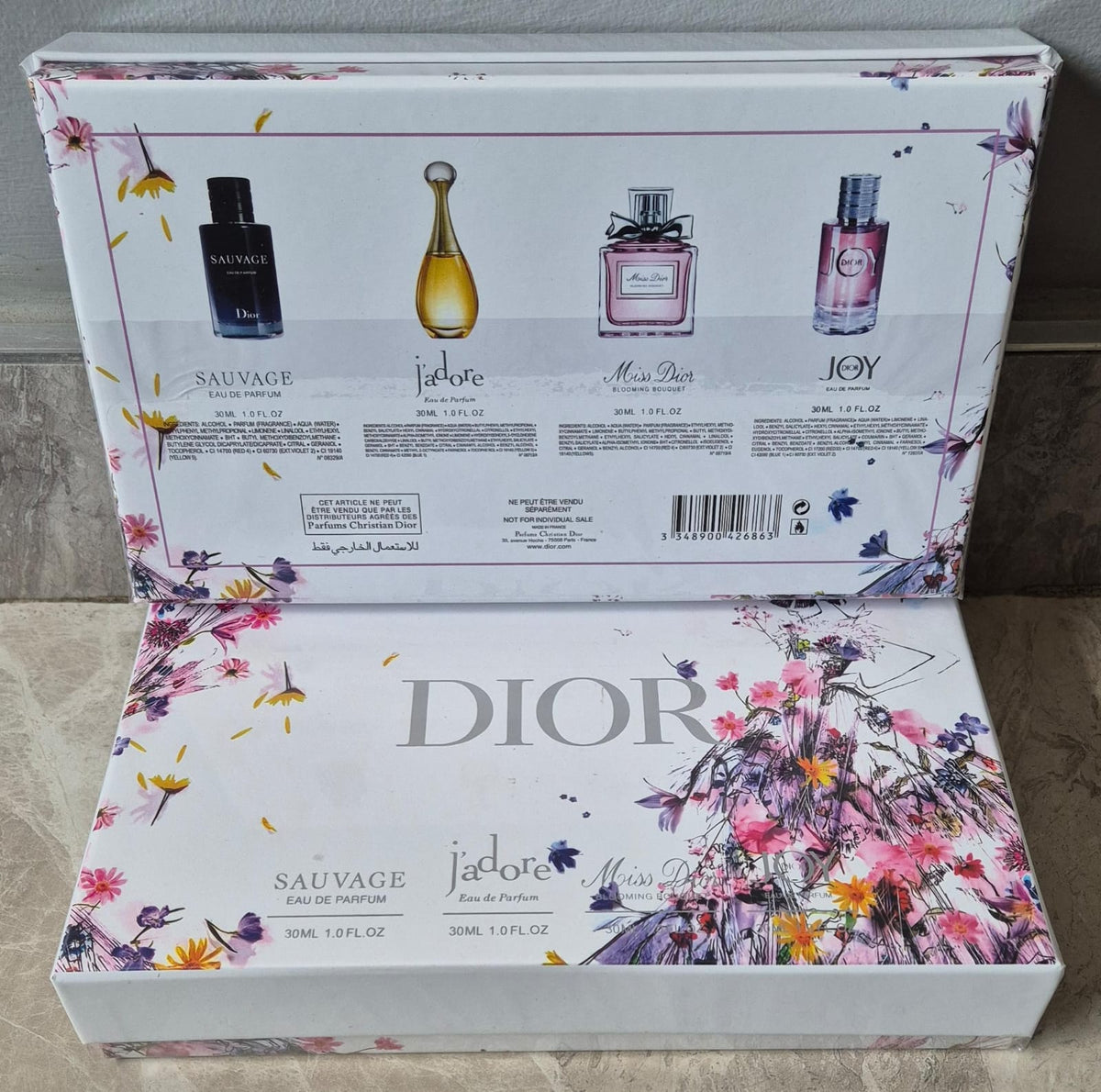 Christian Dior Set (4 x 30ml) (1 x Men & 3 x Ladies inside) - Serene Scent South Africa
