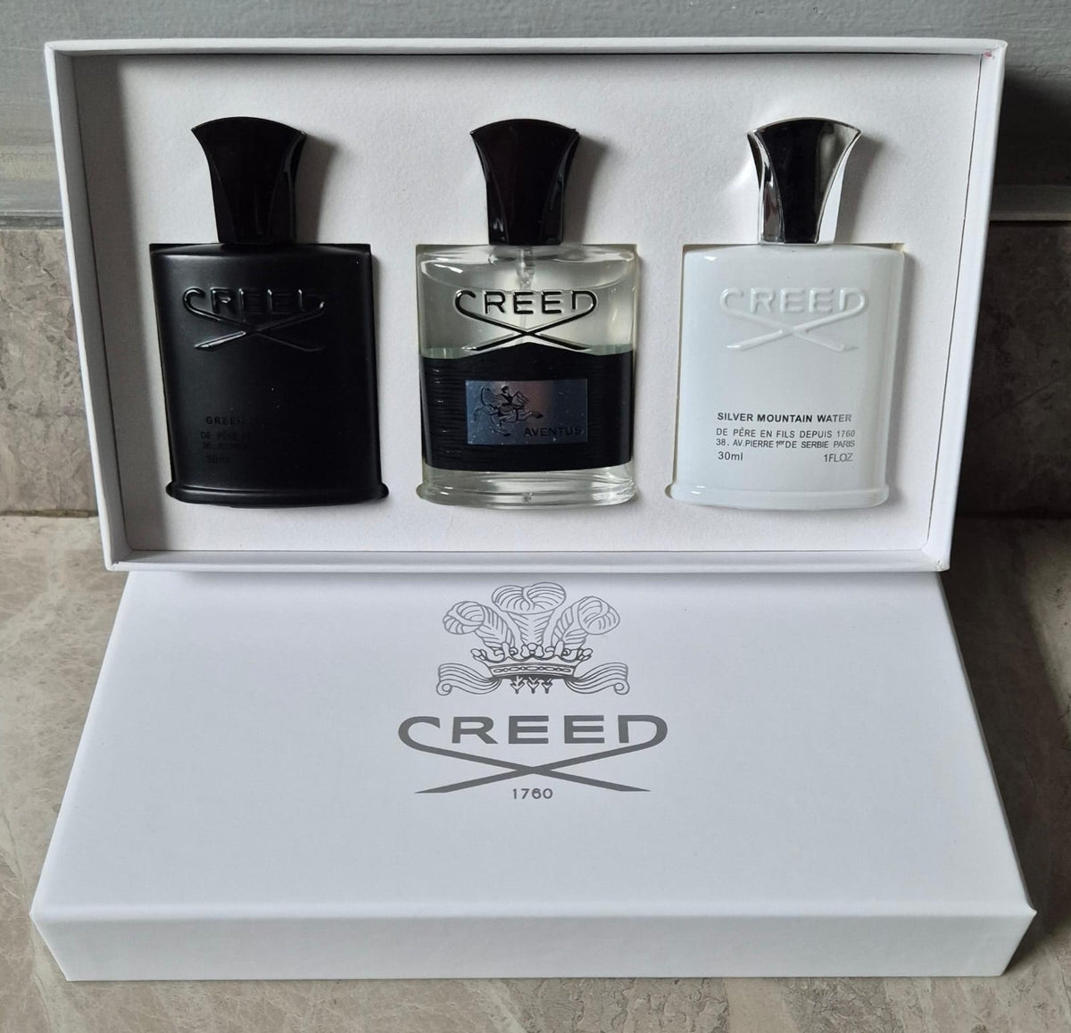Creed Set (3 x 30ml) - Serene Scent South Africa