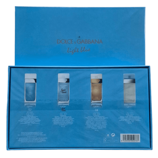 Dolce & Gabbana Light Blue Set (4x30ml) - Serene Scent South Africa