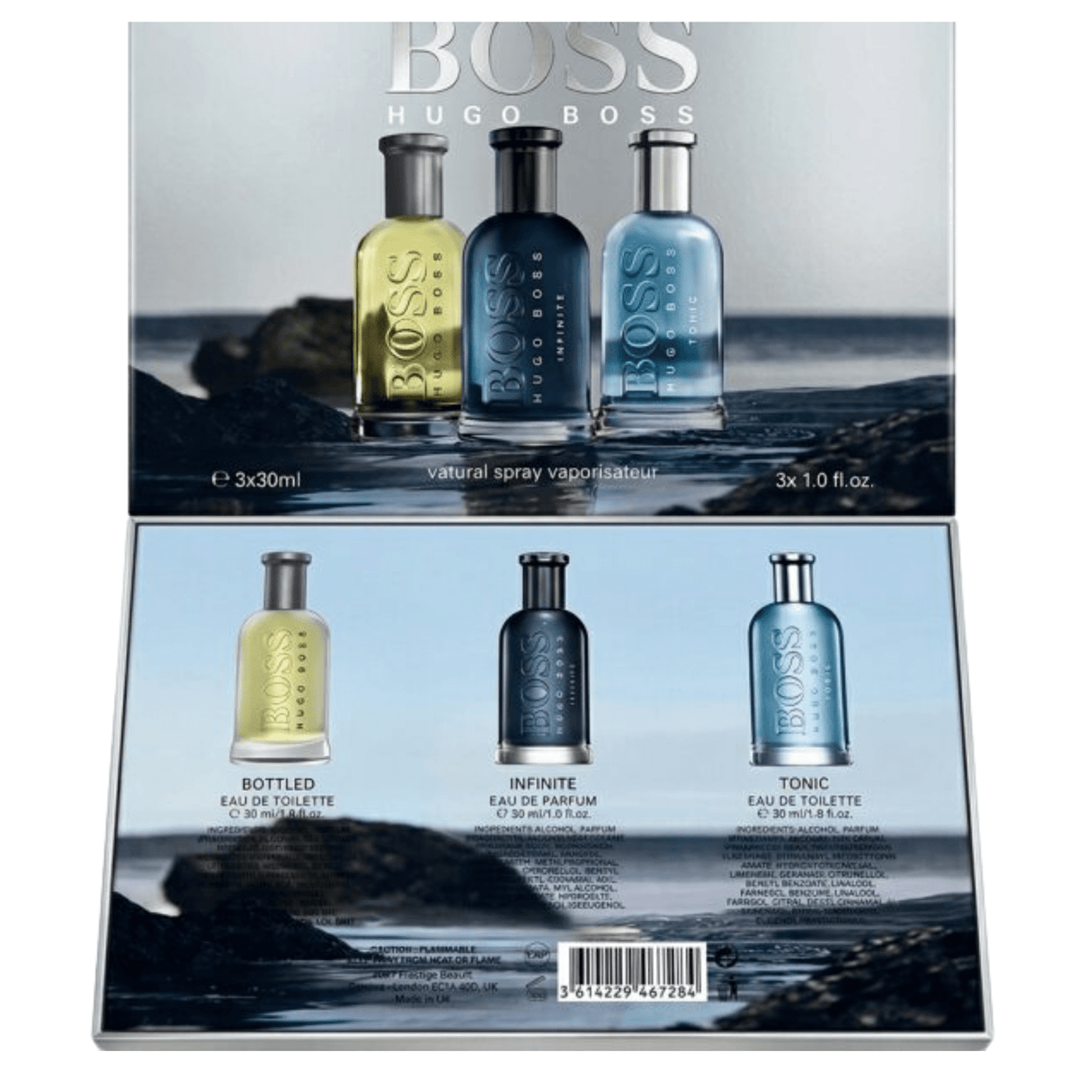 Hugo Boss Bottled Classic/Infinite/Tonic Set (3x30ml) - Serene Scent South Africa