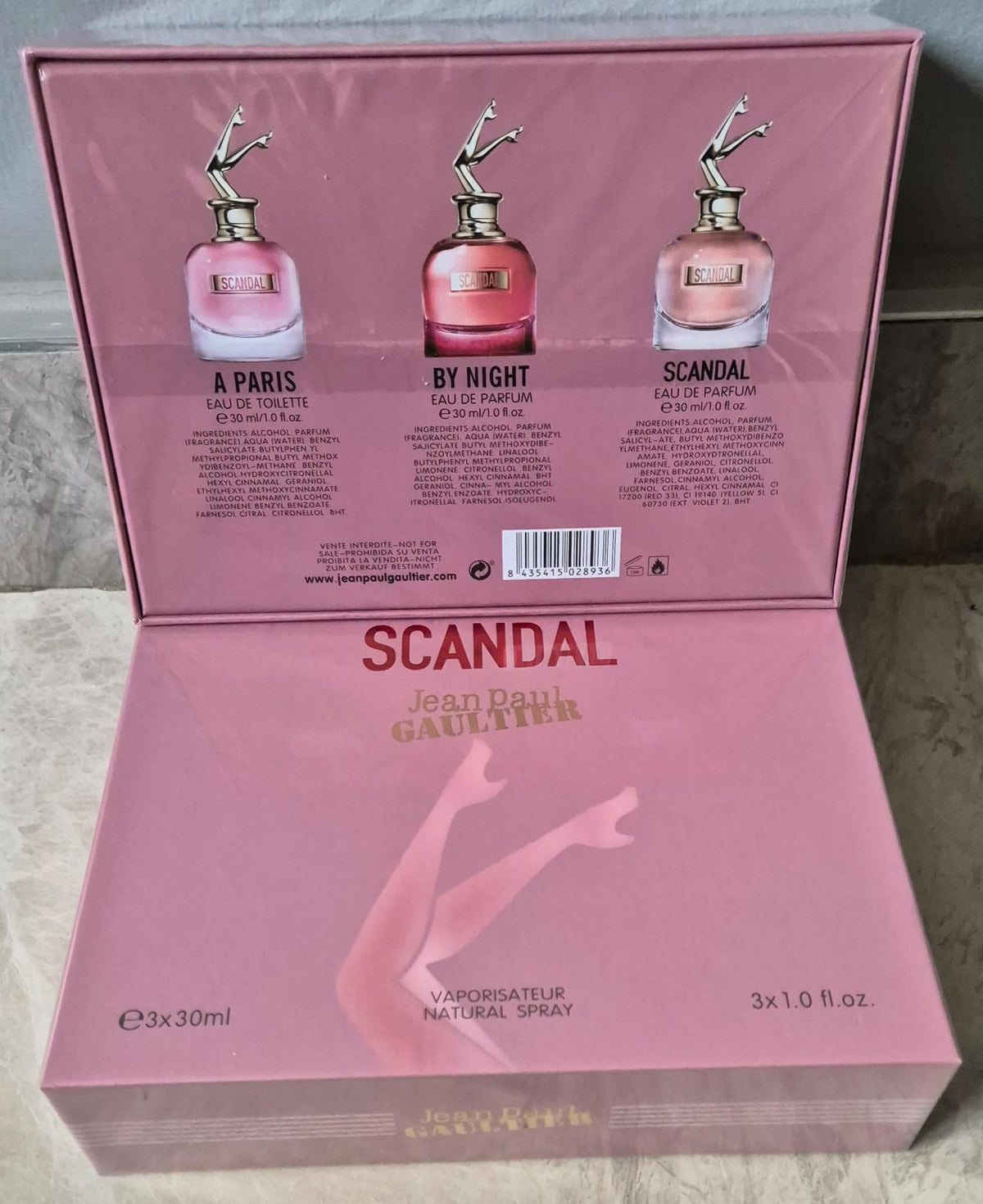 Jean Paul Gaultier Scandal Set (3 x 30ml) - Serene Scent South Africa