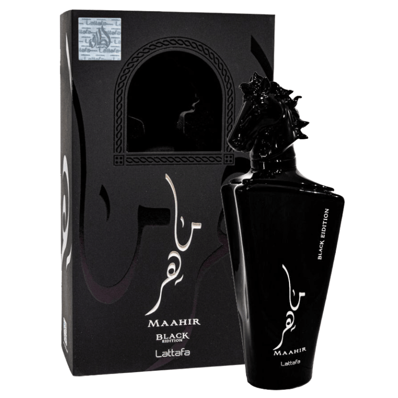 Maahir Lattafa Black 100ml - Serene Scent South Africa
