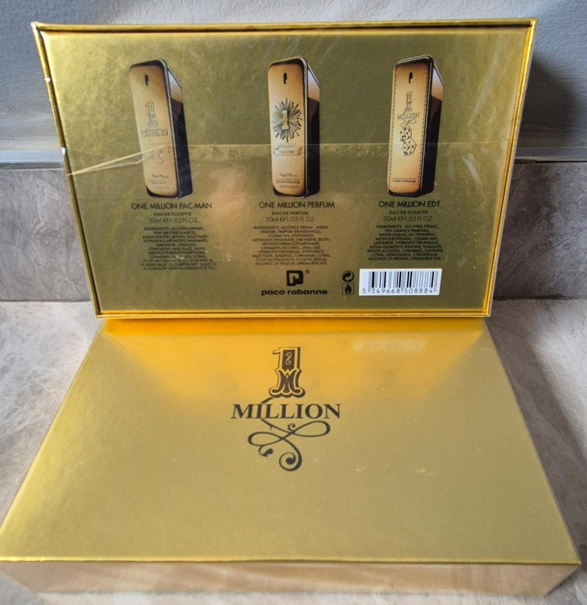 Paco Rabanne 1 Million Pac-Man Set (3 x 30ml) - Serene Scent South Africa