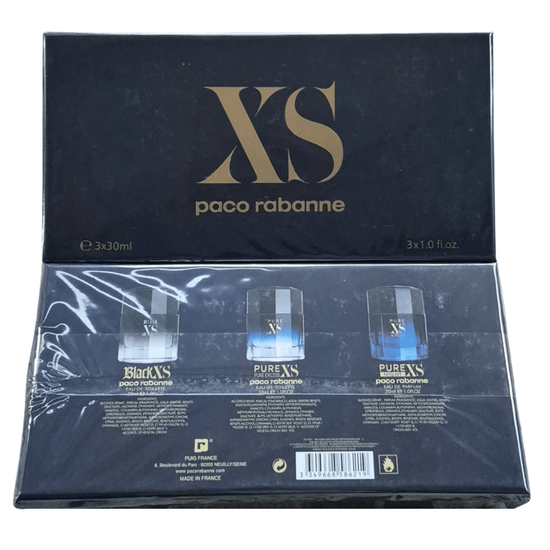 Paco Rabanne XS Set (3x30ml) - Serene Scent South Africa